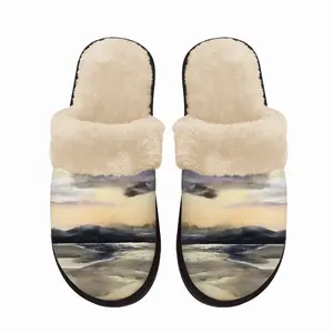 Men Gilded Coast Fuzzy Slippers