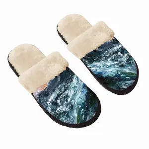 Men Sea Winds Fuzzy Slippers