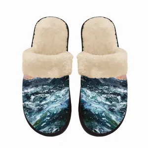 Men Sea Winds Fuzzy Slippers