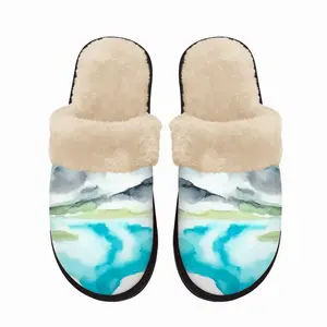 Men Watersprite Lake Fuzzy Slippers