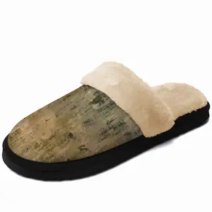 Men Hidden City Fuzzy Slippers