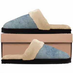 Men Tranquility Fuzzy Slippers