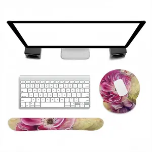 Smell Of Rose Keyboard Mouse Pad (Wrist Rest)