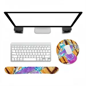 Everyday Micro-Scenes 061 Keyboard Mouse Pad (Wrist Rest)