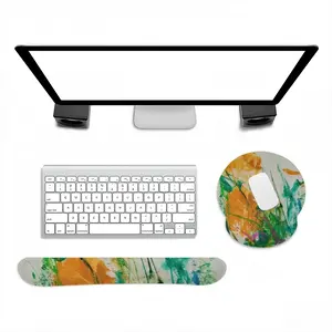 Spring Keyboard Mouse Pad (Wrist Rest)