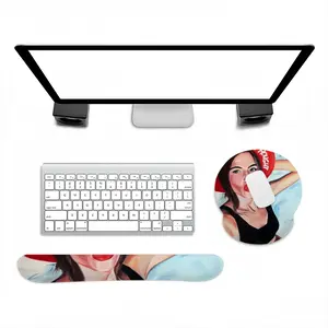 Hat Keyboard Mouse Pad (Wrist Rest)