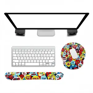 All Too Much Keyboard Mouse Pad (Wrist Rest)