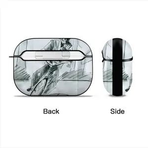 Albert Bike Airpods Pro Case (Hard Shell, Black)