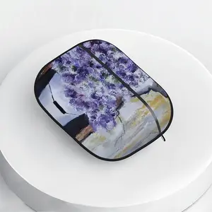 Window Flowers Airpods Pro Case (Hard Shell, Black)