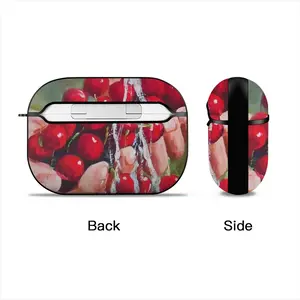 Cherries Airpods Pro Case (Hard Shell, Black)