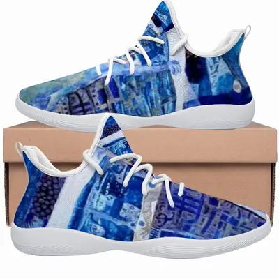 Men True Blue Cheerleading Dance Shoes