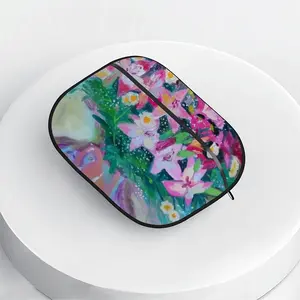 Lilies On White Airpods Pro Case (Hard Shell, Black)