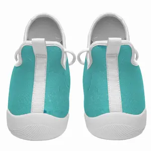 Men Turquoise Horse Cheerleading Dance Shoes