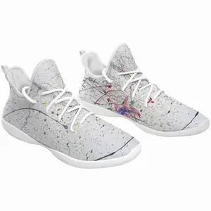 Men #18% Gray Plus Color Cheerleading Dance Shoes