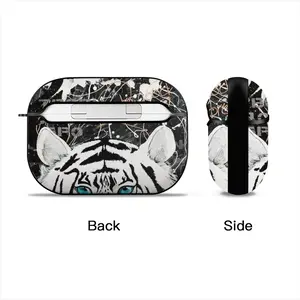 Do Good Bro Animals Tiger Street Art Airpods Pro Case (Hard Shell, Black)