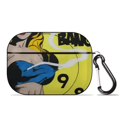 Bang Bang Interior Decor Gift Street Art Airpods Pro Case (Hard Shell, Black)