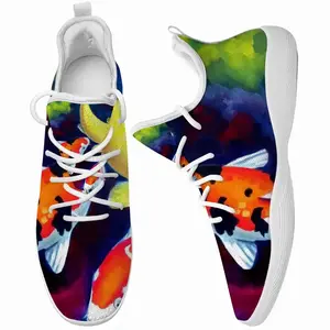 Men Koi Fish In The Pond Cheerleading Dance Shoes