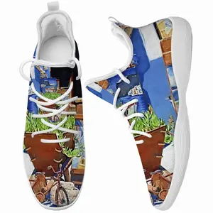 Men Santorini Shop In Oia Cheerleading Dance Shoes