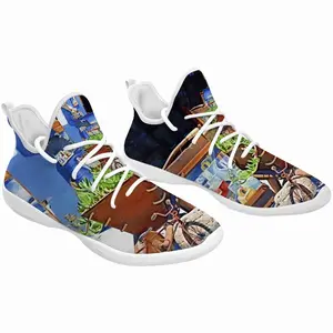 Men Santorini Shop In Oia Cheerleading Dance Shoes