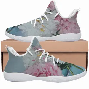 Men Peonies In A Vase Cheerleading Dance Shoes