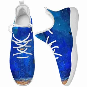 Men Symphony In Blue Cheerleading Dance Shoes