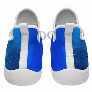 Men Symphony In Blue Cheerleading Dance Shoes