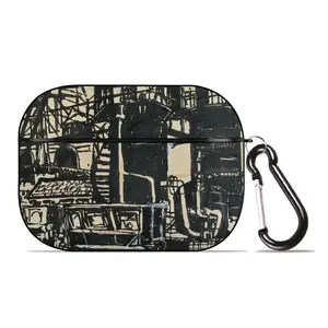 Gas Works Airpods Pro Case (Hard Shell, Black)