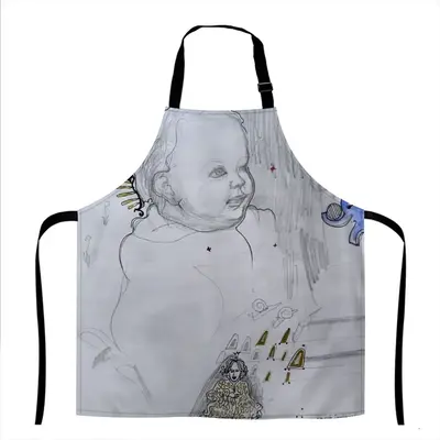 Baby - Drawing Pencil Apron (No Pocket)