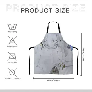 Baby - Drawing Pencil Apron (No Pocket)