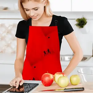 Deep Red (Decomposition) Apron (No Pocket)