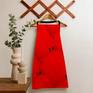 Deep Red (Decomposition) Apron (No Pocket)