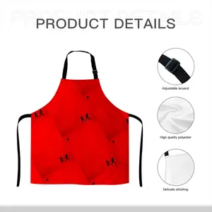 Deep Red (Decomposition) Apron (No Pocket)