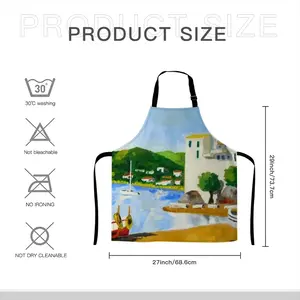 Cadaques (Spain) Apron (No Pocket)