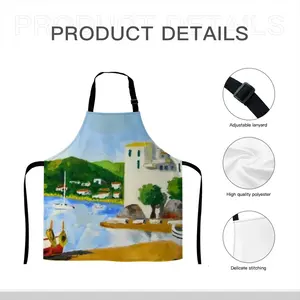 Cadaques (Spain) Apron (No Pocket)