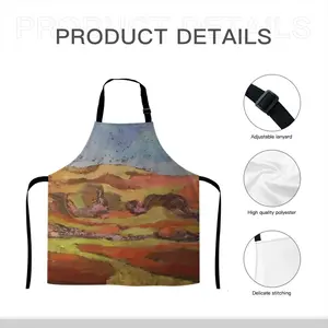 Mountain Range Apron (No Pocket)