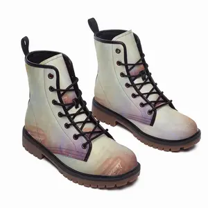 Men Source Leather Work Boots