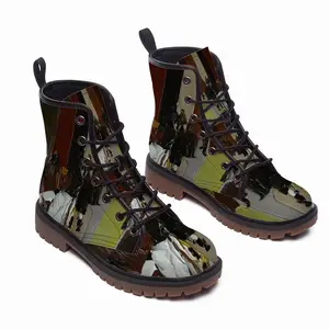 Men Mother And Child Rue De La Republique Leather Work Boots