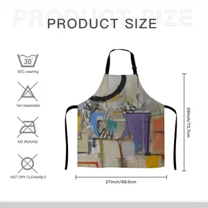 White Asparagus Apron (No Pocket)