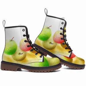 Men Four Apples Four Apples Leather Work Boots