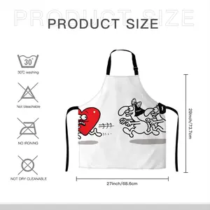 Chasing Love Apron (No Pocket)