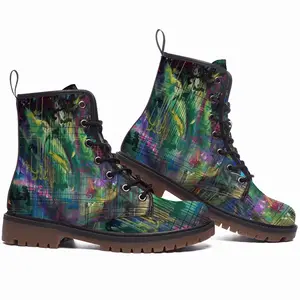 Men Tropical Rainforest Leather Work Boots