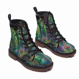 Men Tropical Rainforest Leather Work Boots