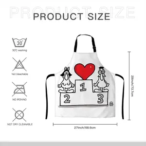 Love Is The Champion Apron (No Pocket)