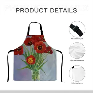 Tulips Apron (No Pocket)