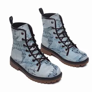 Men Watercolor - M - Shodo Leather Work Boots