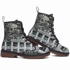 Men House Of Secrets Leather Work Boots