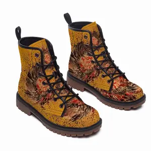 Men Inner Universe Leather Work Boots