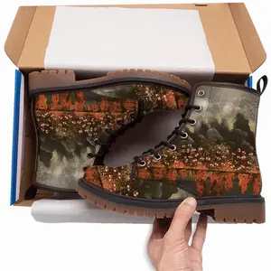 Men The Awakening Leather Work Boots