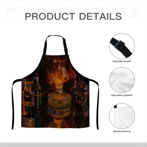 A Candle Burned Apron (No Pocket)