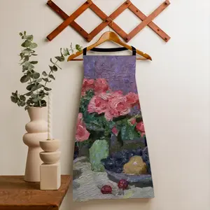 Christmas Still Life Apron (No Pocket)